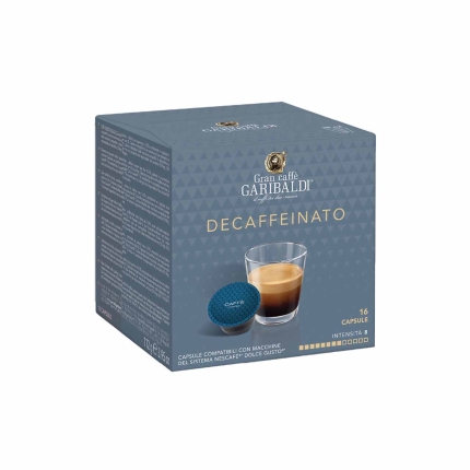 Kohvikapslid GRAN CAFFE GARIBALDI Decaffeinato, 16 tk.