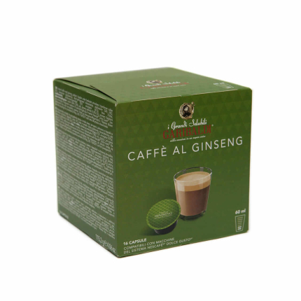 GRAN CAFFE GARIBALDI Caffè Al Ginseng kohvikapslid, 16 tk