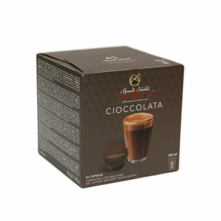 GRAN CAFFE GARIBALDI Cioccolata kakaokapslid, 16 tk